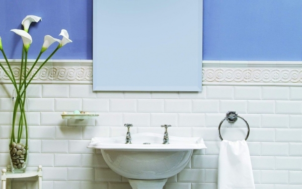 Плитка имитирующая кирпич для ванной комнаты