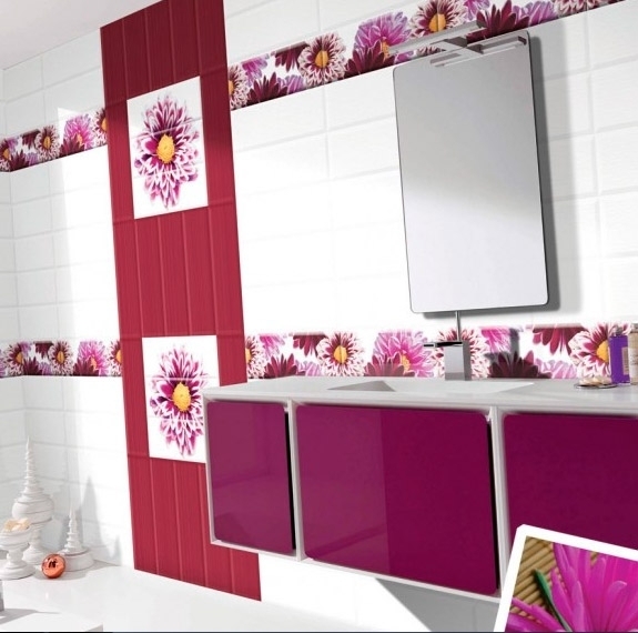 Модный дизайн плитки для ванной комнаты