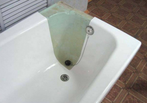 Реставрация ванны жидким акрилом своими руками в домашних услових